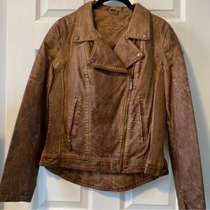 NWOT Faux Leather Jacket